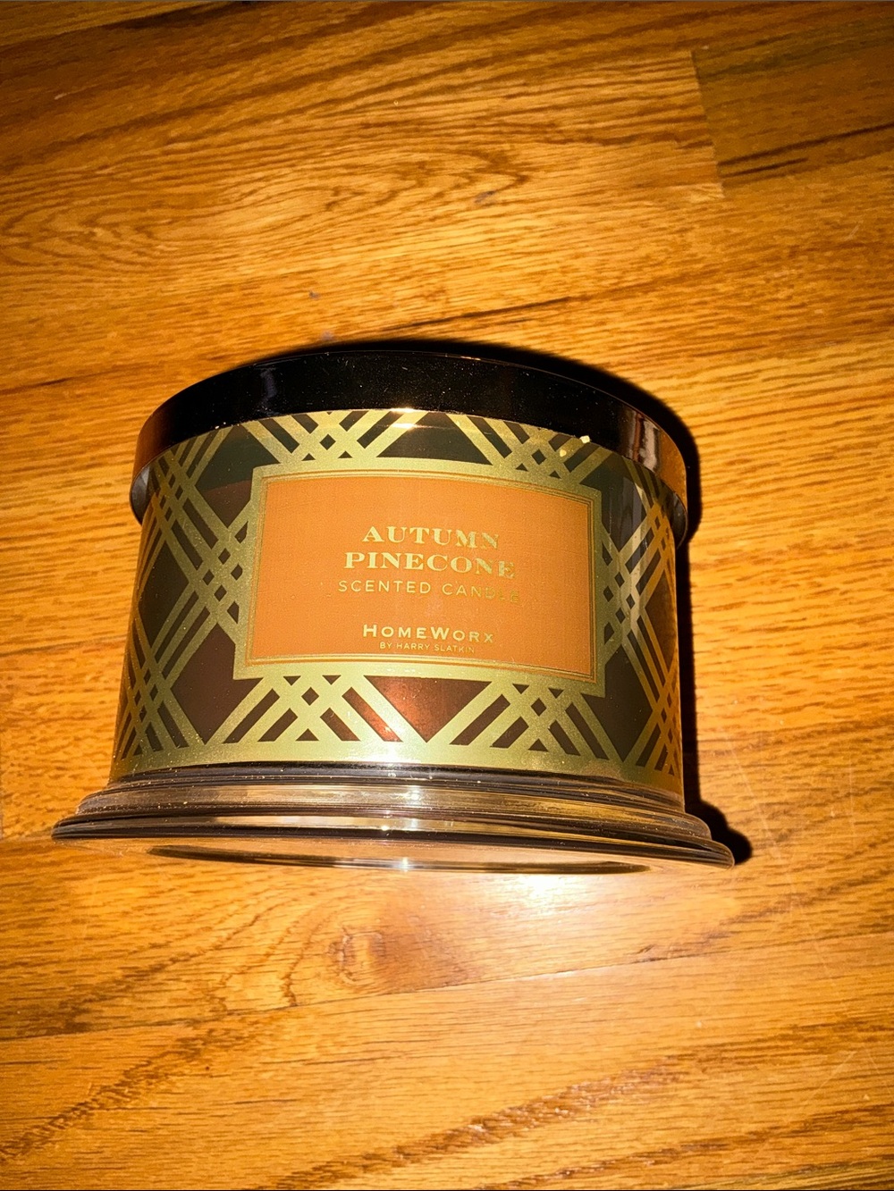 HOMEWORX Harry Slatkin Autumn Pinecone Scented Candle